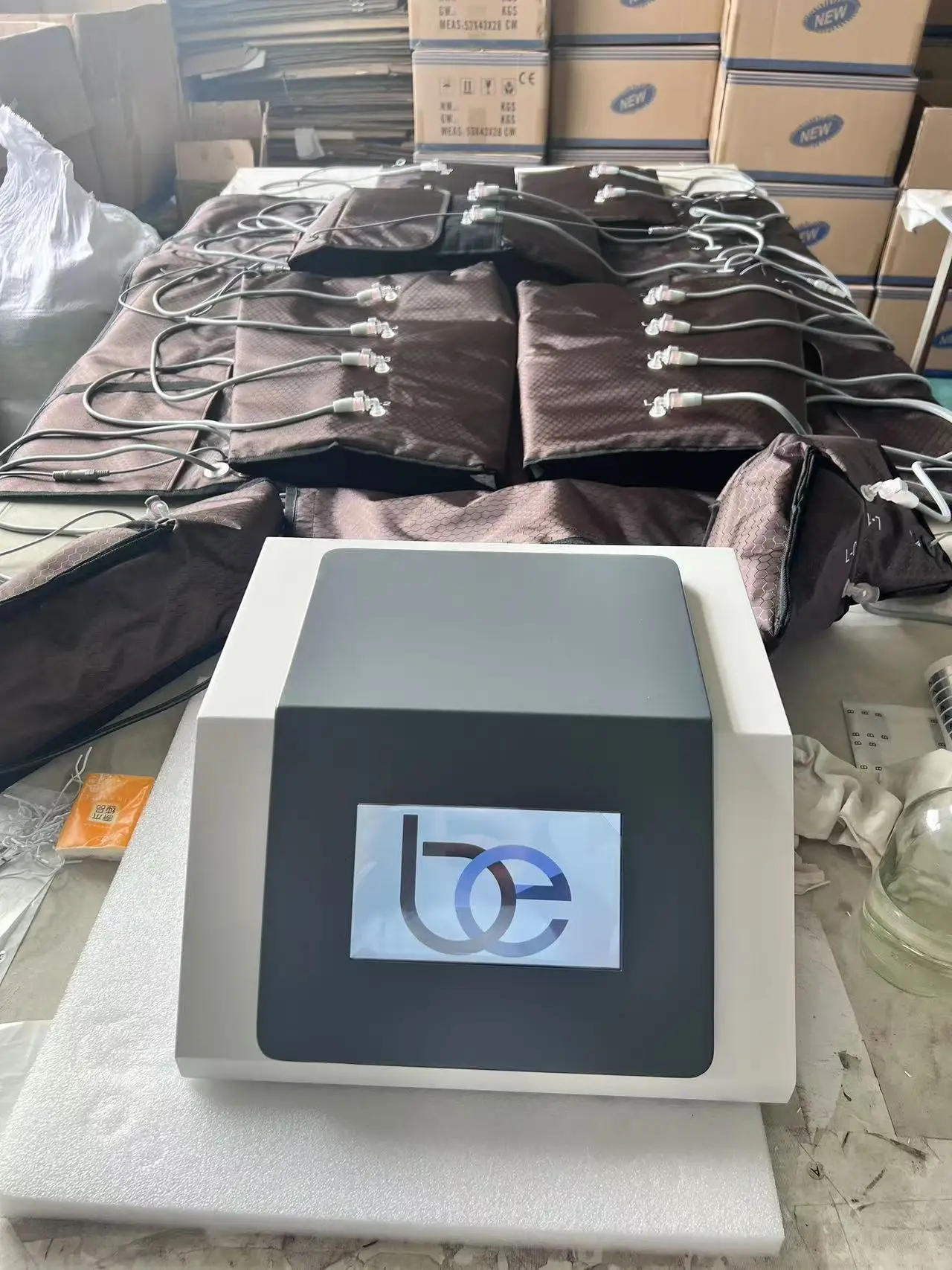 Portable 3 In 1 Pressotherapy Presoterapia Machine Infrared Lymphatic Drainage Massage With Body Massage Sauna Blanket