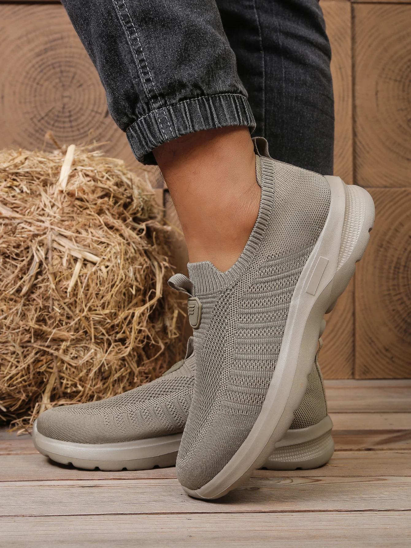 Herren-Freizeitschuhe aus massivem EVA-Material – weiche, leichte Sohle – perfektes Alltags-Outdoor-Schuhwerk, kostenloser Versand – Detail 4