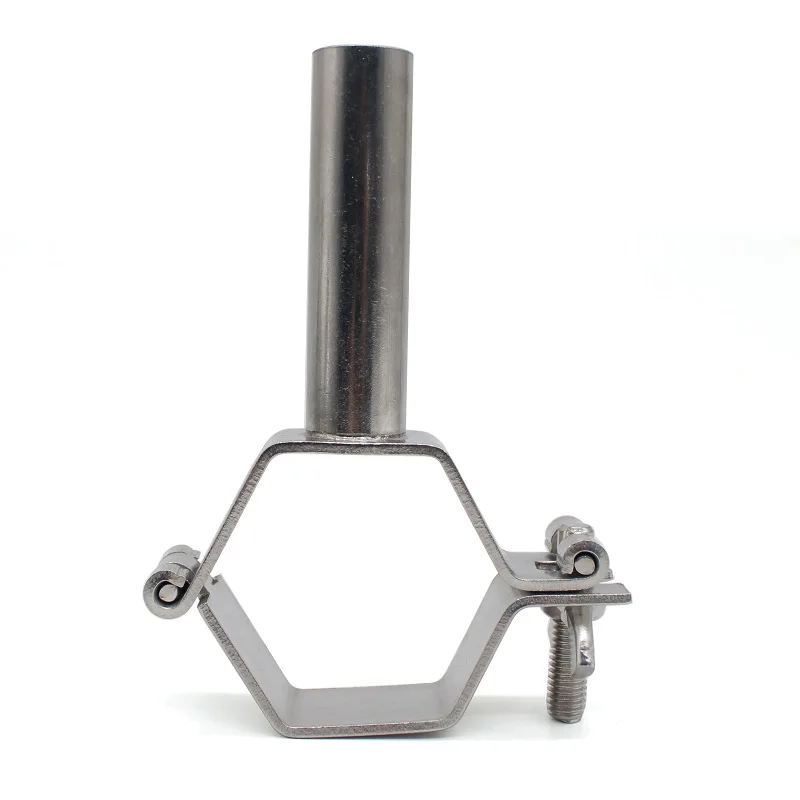 304 Edelstahl Hexagonal Rohr Halterung/Rohr Rack/rohr Klemme/Rohr Befestigung Karte/Desktop Rohr Bracke