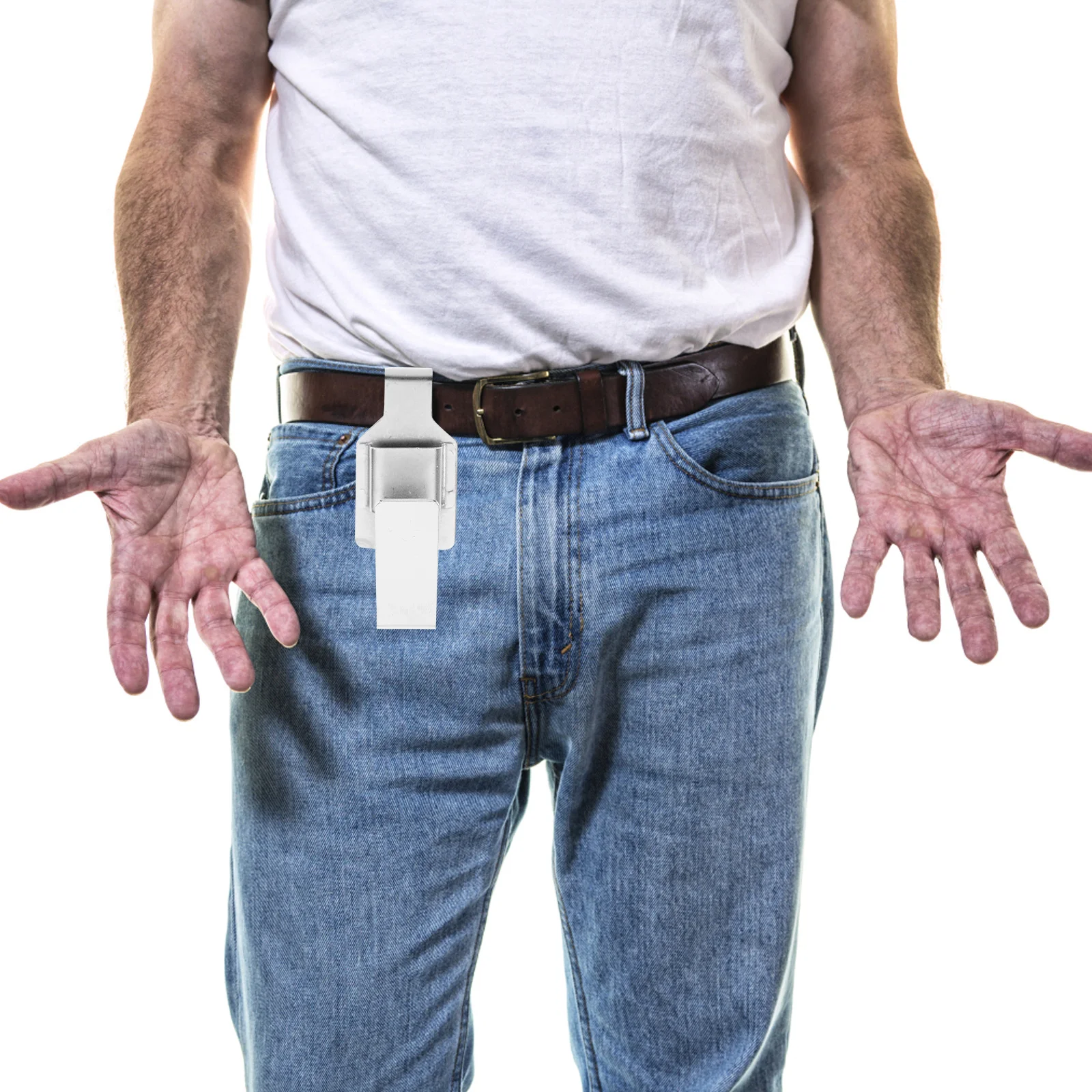 

Heavy Duty Drill Belt Holder Power with Strong Load Bearing Steel Construction for Electricians Cordless Tool Storage