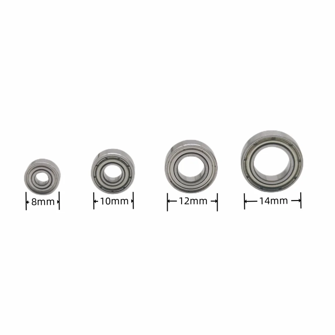 Nail Drill Ball Bearing Replacement Sturdy 210 105L/102L Marathon 35K Micro Motor Handheld Milling Cutter Accessories Set of 4