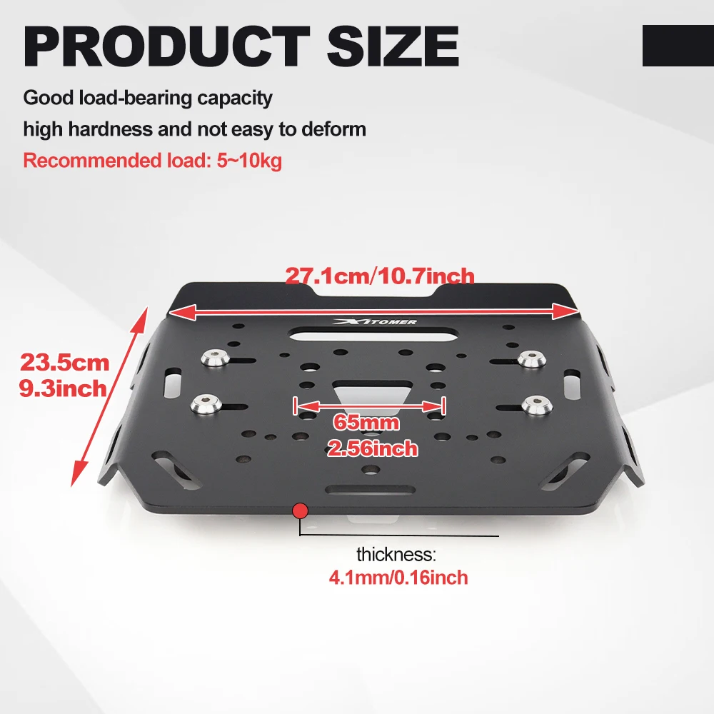Motorcycle Rear Luggage Rack Rear Carrier Rack Tail Box Support Bracket PCX 125 PCX160 2014-2023 2024  PCX 150 PCX 160 For Honda