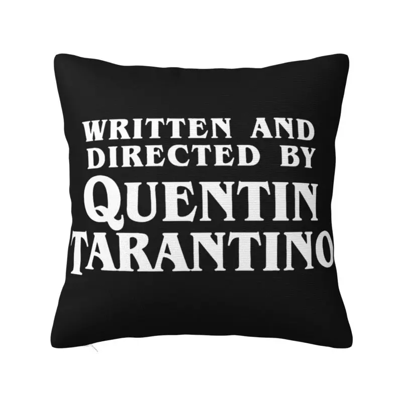 Retro Movie Quentin Tarantino Cushion Cover 40x40cm Pulp Fiction Kill Bill Velvet Luxury Pillows Home Decoration