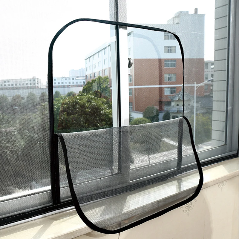 Manufacturers produce a variety of mosquito screen window nets! With zipper and customizable