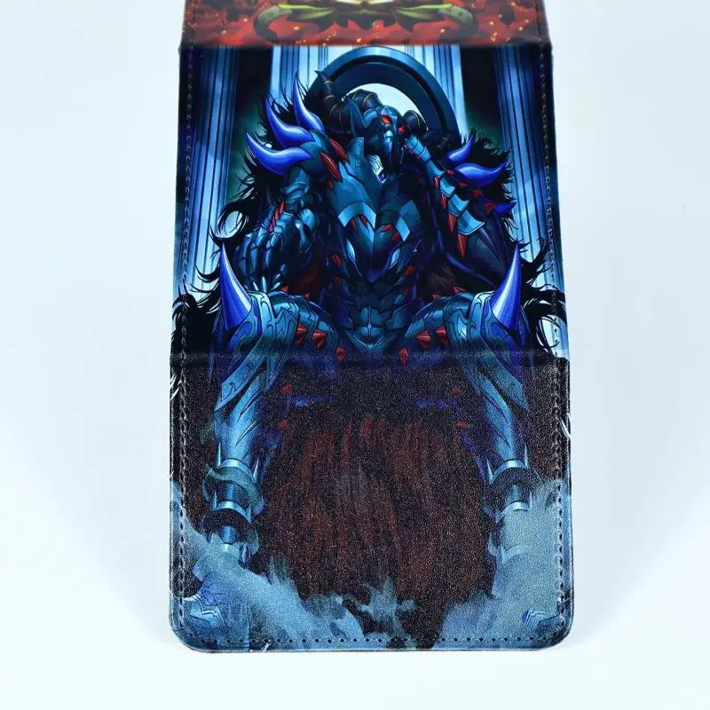 遊戯王！ エレバス冥界の君主 DIY 大容量レザーカードボックス 厚手アニメゲームコレクションカード収納ボックス