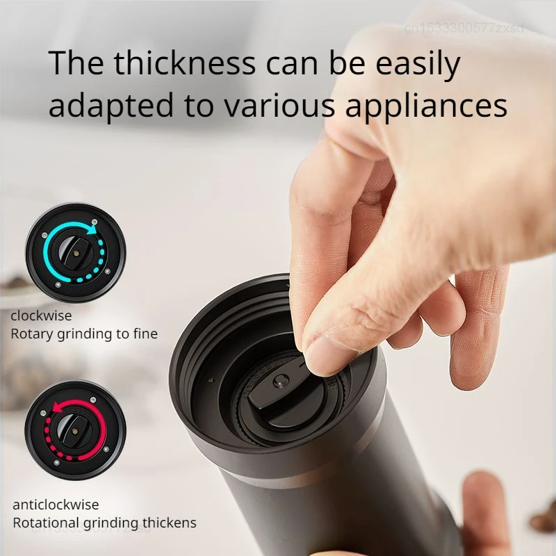 Youpin Manual Coffee Grinders Household Stainless High Quality Portable Small Grinder Dual Bearing Positioning Coffee Machines
