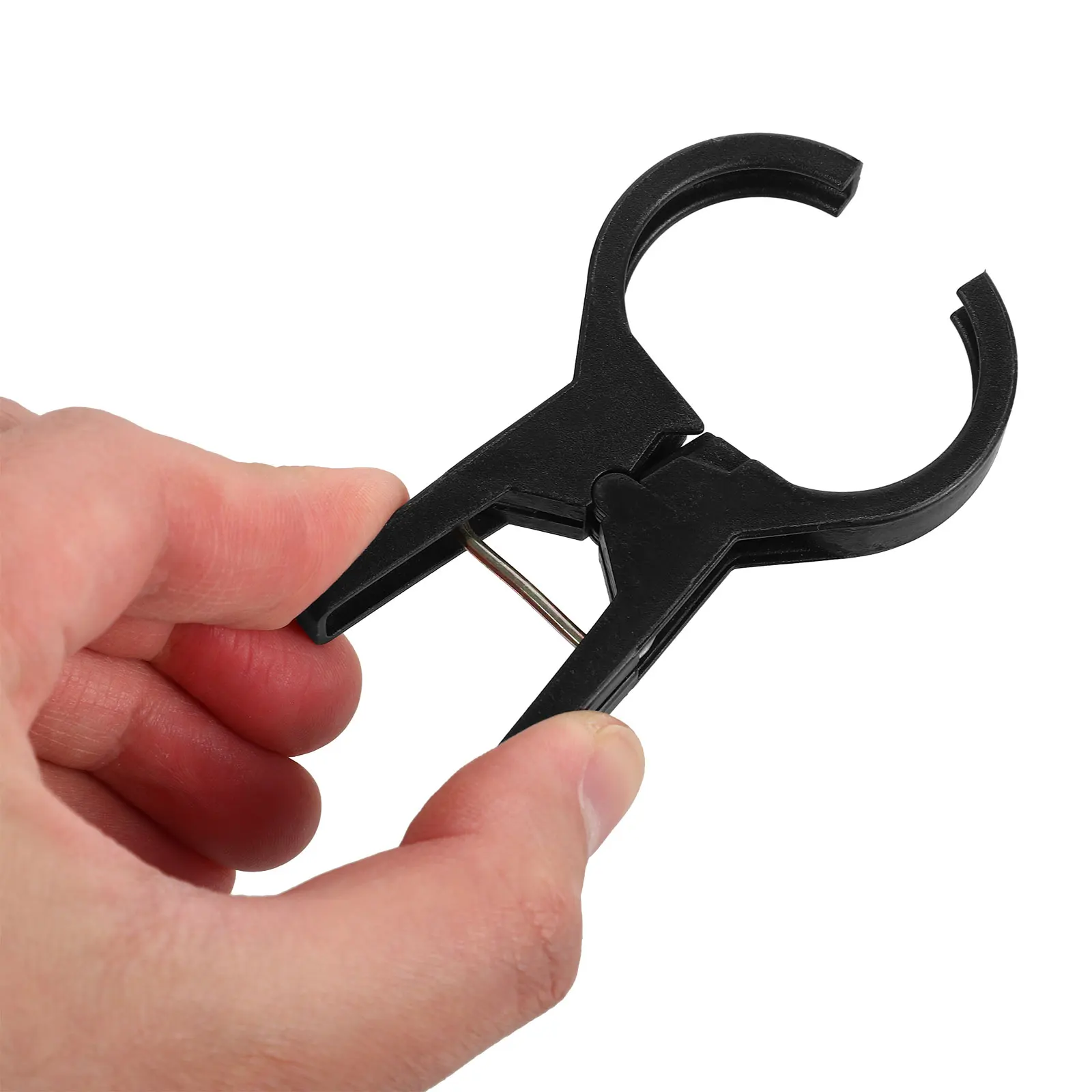 

100 Pcs Tie Vine Clip Clips for Vegetable Plants Support Tongs Flower Vines Climbing Plastic Greenhouse Tomato Garden Netting