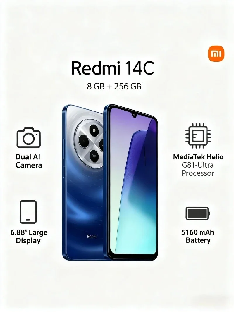 Redmi 14C 8GB+256GB… - image