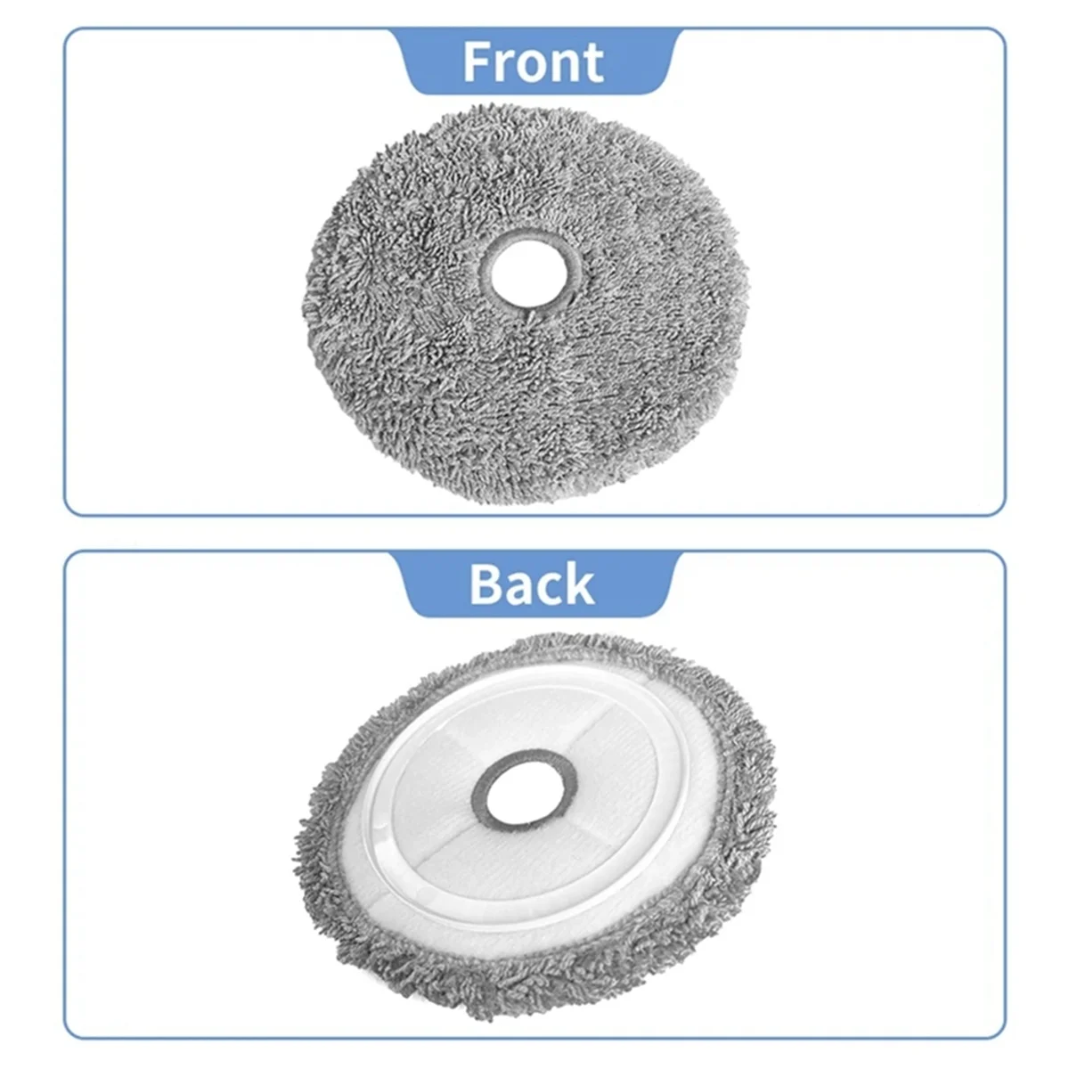 For W2 Main Side Brush Hepa Filters Mop Cloths Rags Accessories Replacemnet Spare Parts Attachment Kit