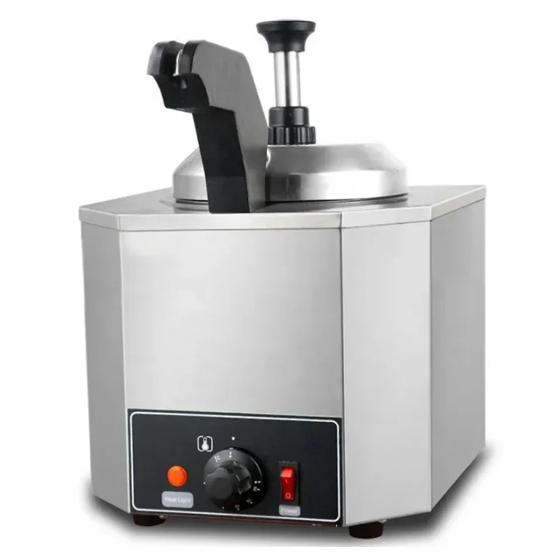Chocolate Sauce Warmer Machine Commercial Heated Spout Sauce Warmer Dispenser