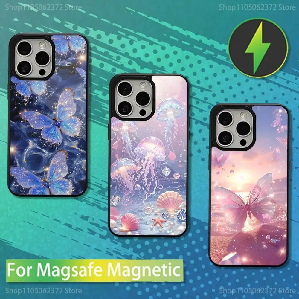 

Dreamy Color Art Landscape Phone Case For iPhone 16,15,14,13,12,11,Pro,Max,Plus,Mini,Magsafe,Magnetic Wireless Charging Case