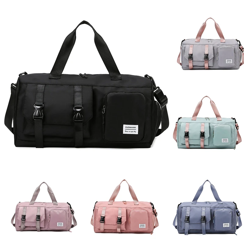 New Travel Large Capacity Multifunctional Single Shoulder Sports Fitness Independent Shoe Compartment Portable Crossbody Bag