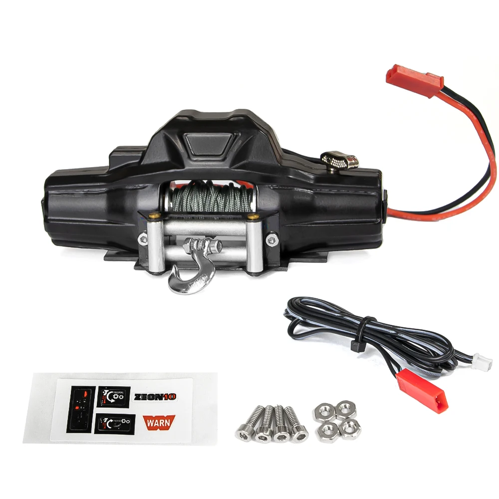 

Metal Automatic simulation Winch for Croboll 1/7 4WD MK07 RC Electric Remote Control Model Car Modification Upgrade Accessories