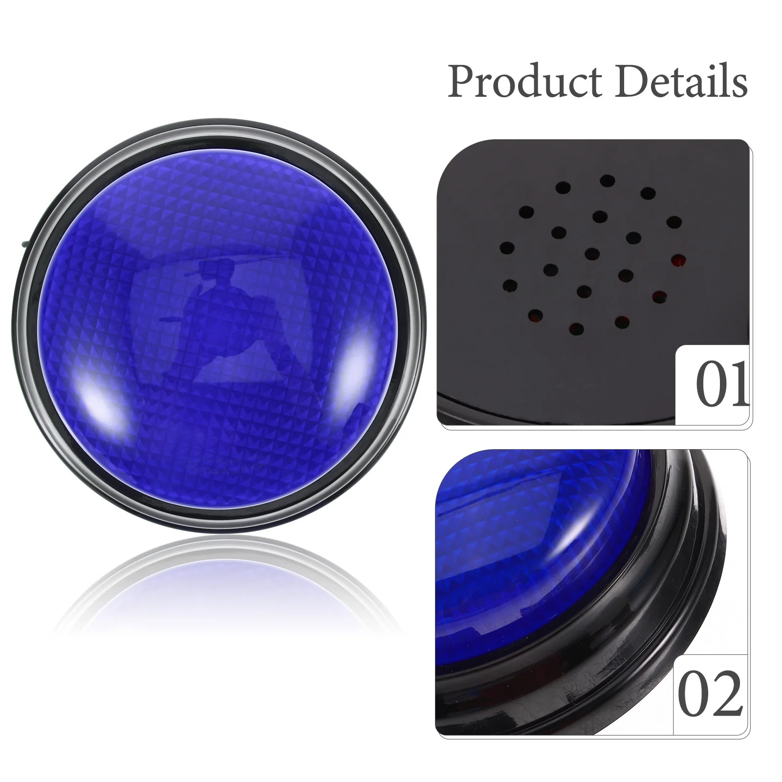 1個のボタン付きパーティー用品ボタンライトパーティーいたずら小道具フェスティバル結婚式オフィスエンターテイメント用