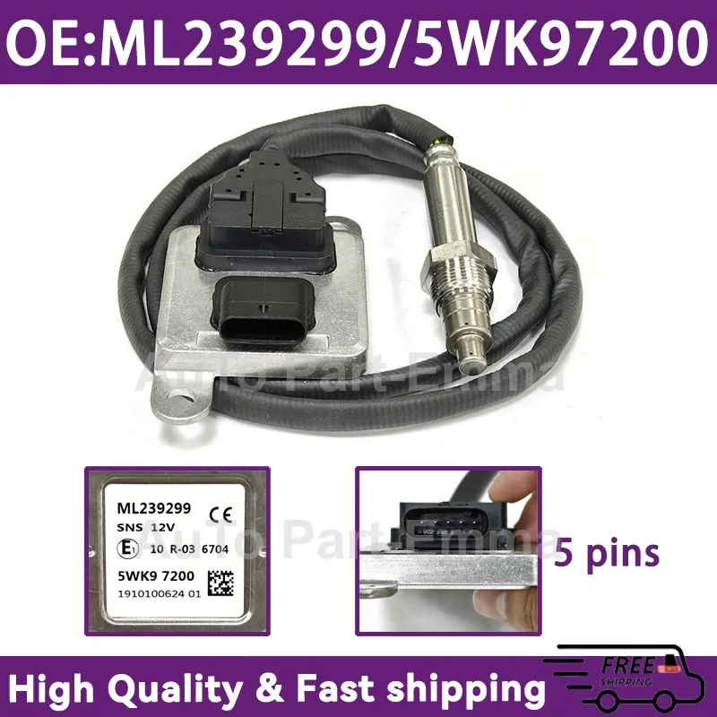 OEM ML239299 5WK97200 Высокое качество для NGK Probe Датчик оксида азота Nox Датчик для Mitsubishi Canter Fuso 2017