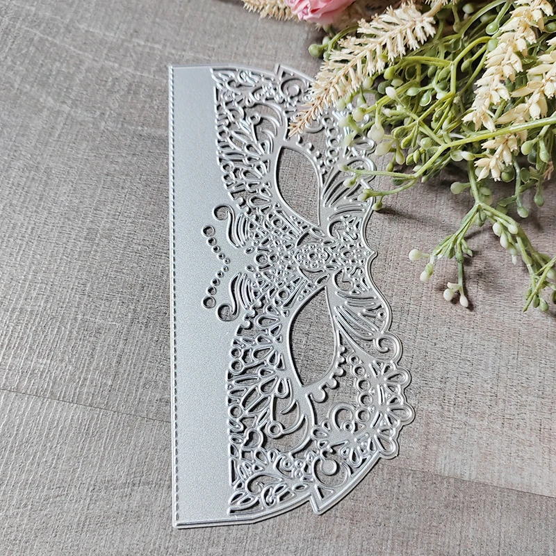 Metal Cutting Dies Wedding Christmas Ball Mask Cut Die Craft Decoration Scrapbook Paper Craft Knife Mould Blade Punch Stencil