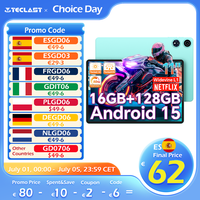 【New】 Android 15 Tablet Teclast P50AI 11 inch Screen 90Hz AllWinner A733-AI Octa-Core (6GB + 10GB )Max.16GBGB RAM 128GB LPDDR5 Wifi-6 7000mAh AI Tablet PC