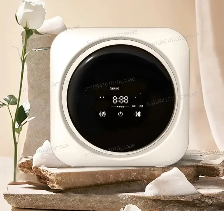 

2025NEW 3kg Automatic mini washing machine intelligent roller washing and drying integrated wall hanging washing machine
