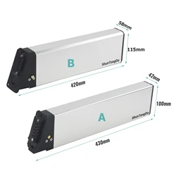 Folding eBike Battery DCH-006 009 48V 10.4Ah 12.8Ah 14Ah 17.5Ah E-Bike Battery for Samebike LO26 20LVXD Foldable Bicycle mate x
