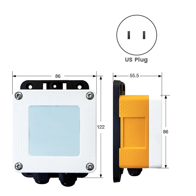 【BUY NOW】202W Tuya Submersible Sensor High Accuracy Intelligent Water Tank Level Meter Gauge 10M Sensor US Plug