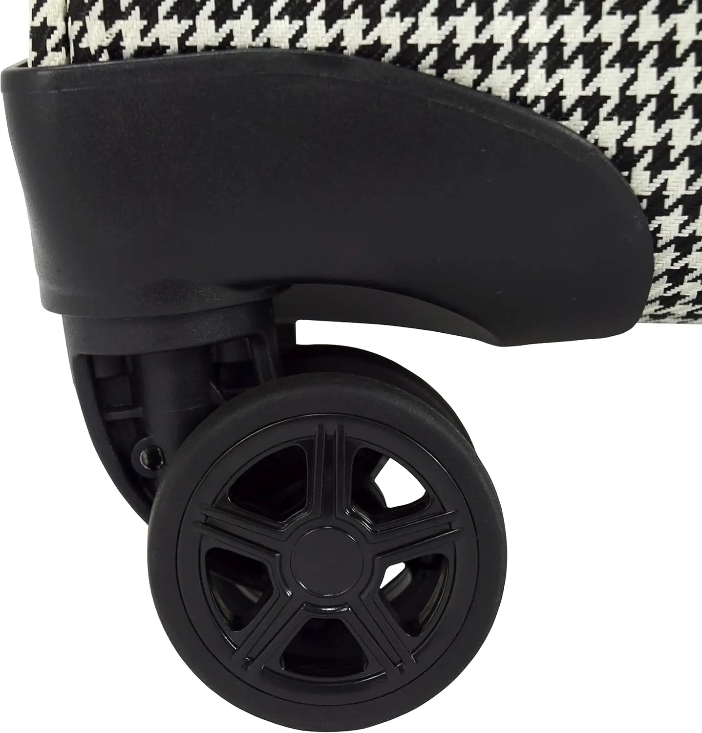 Oxford Iii Set da 2 pezzi (borsa da cabina e Spinner da 25 "), nero bianco