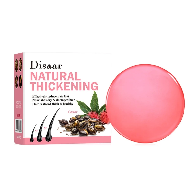 Rosemary Hair Regrowth Shampoo Bar Deep Cleansing Hair & Scalp Anti Hair Loss Shampoo Soap for Treated Dry Damaged Hair