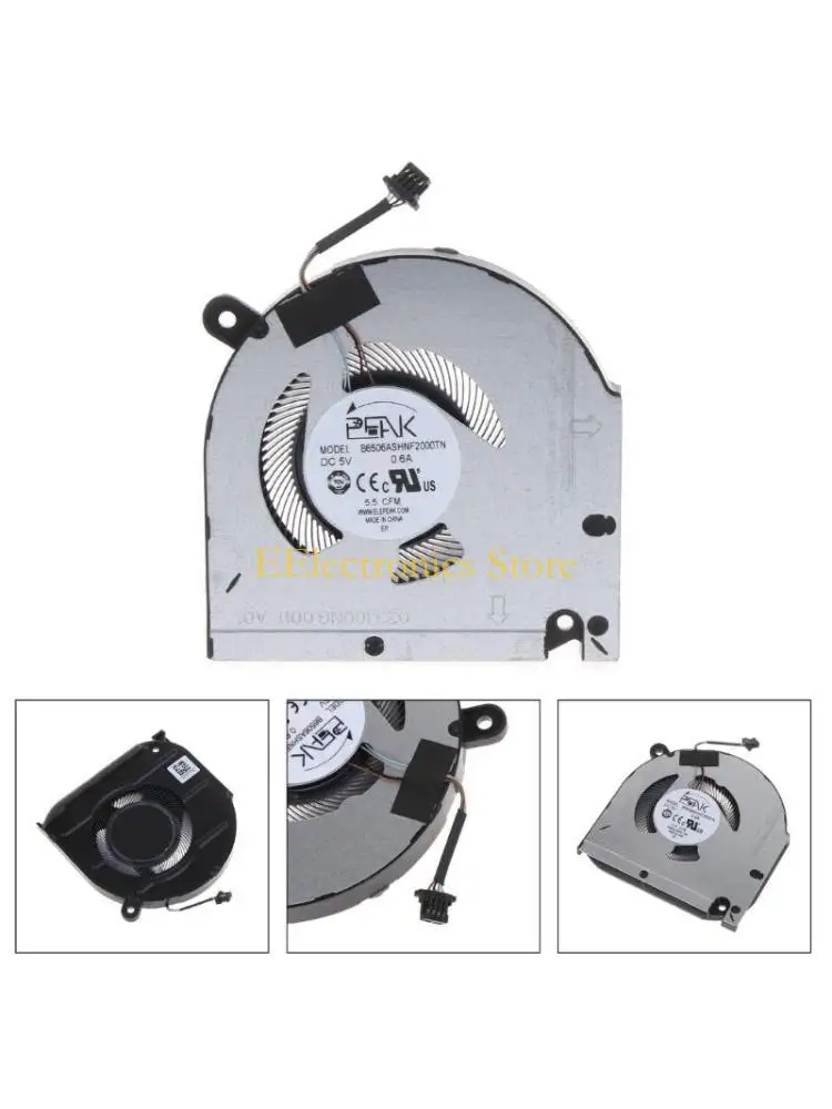 B03C لأجهزة الكمبيوتر المحمول 15 7510 مراوح تبريد وحدة المعالجة المركزية GPU DC5V / 0.6A