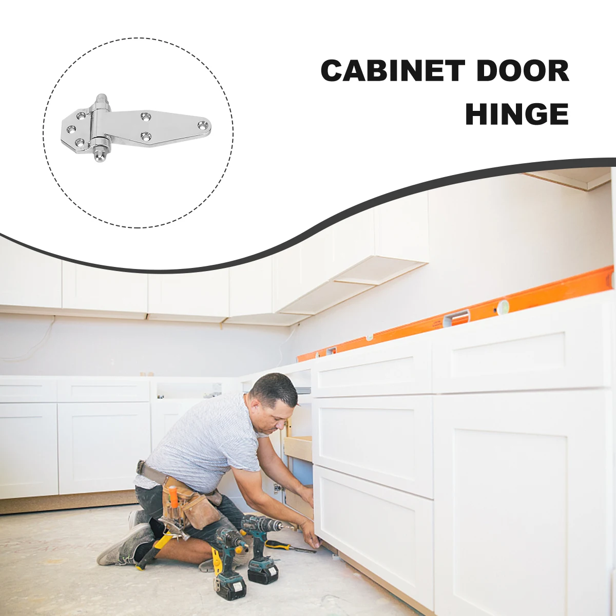 

Zinc Alloy Hinges Heavy Duty Smooth Kitchen Cabinet Refrigerator Oven Car Cover Mounted Durable Sturdy Anti Rust