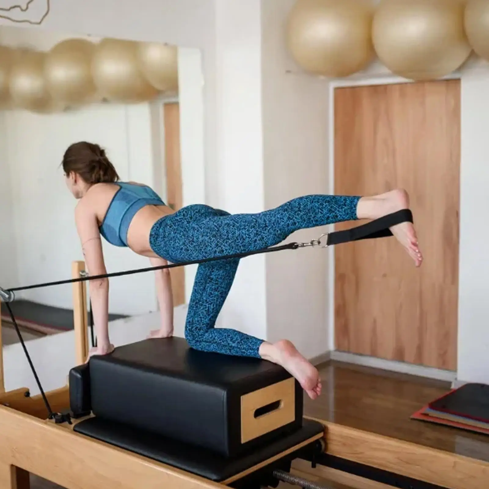 Pilates Reformer Straps D-Ring Fitness Supplies Pilates D-Ring Straps For Women Men Athletes Beginners Fitness Enthusiasts Busy