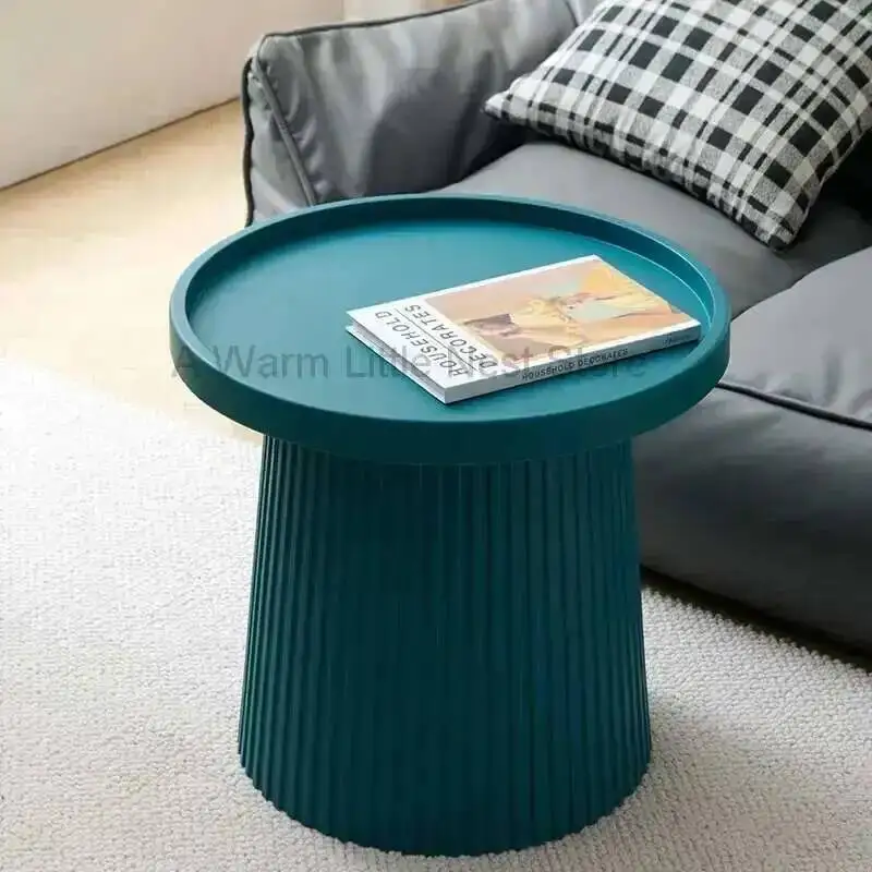 

Coffee Modern Nordic Table Light Round Luxury Minimalist Creative Home Small Living Room Balcony
