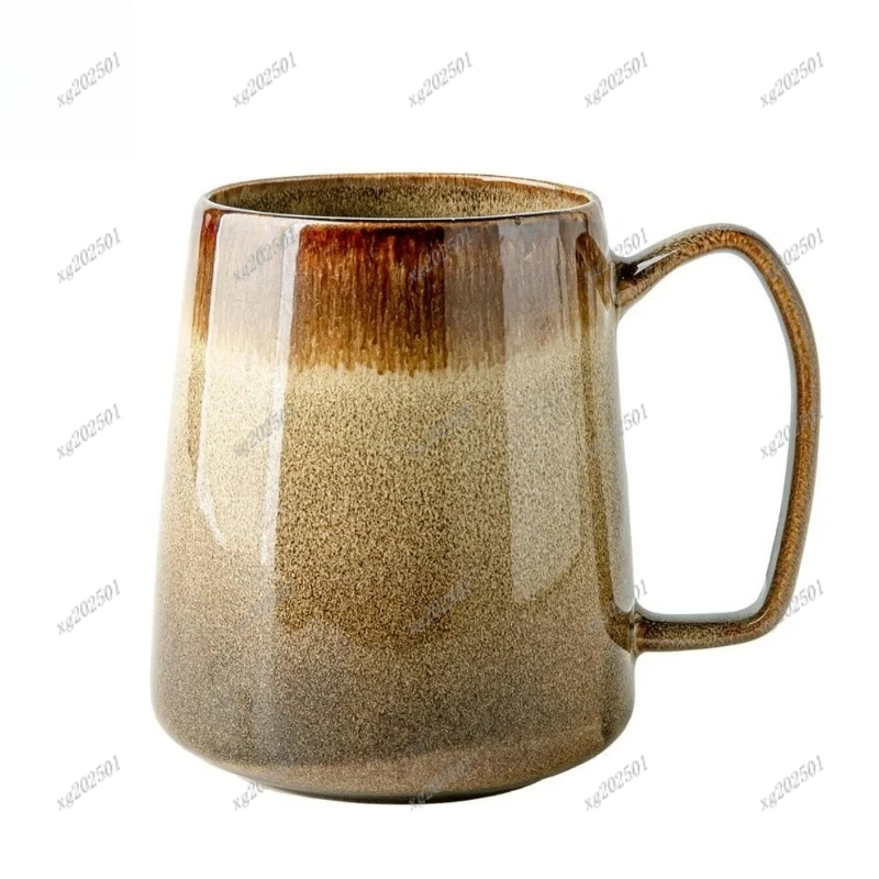 

Керамическая кофейная кружка на 780 мл, 24 унции, большая китайская чайная чашка, микроволновая печь, можно мыть в посудомоечной машине для домашнего офиса