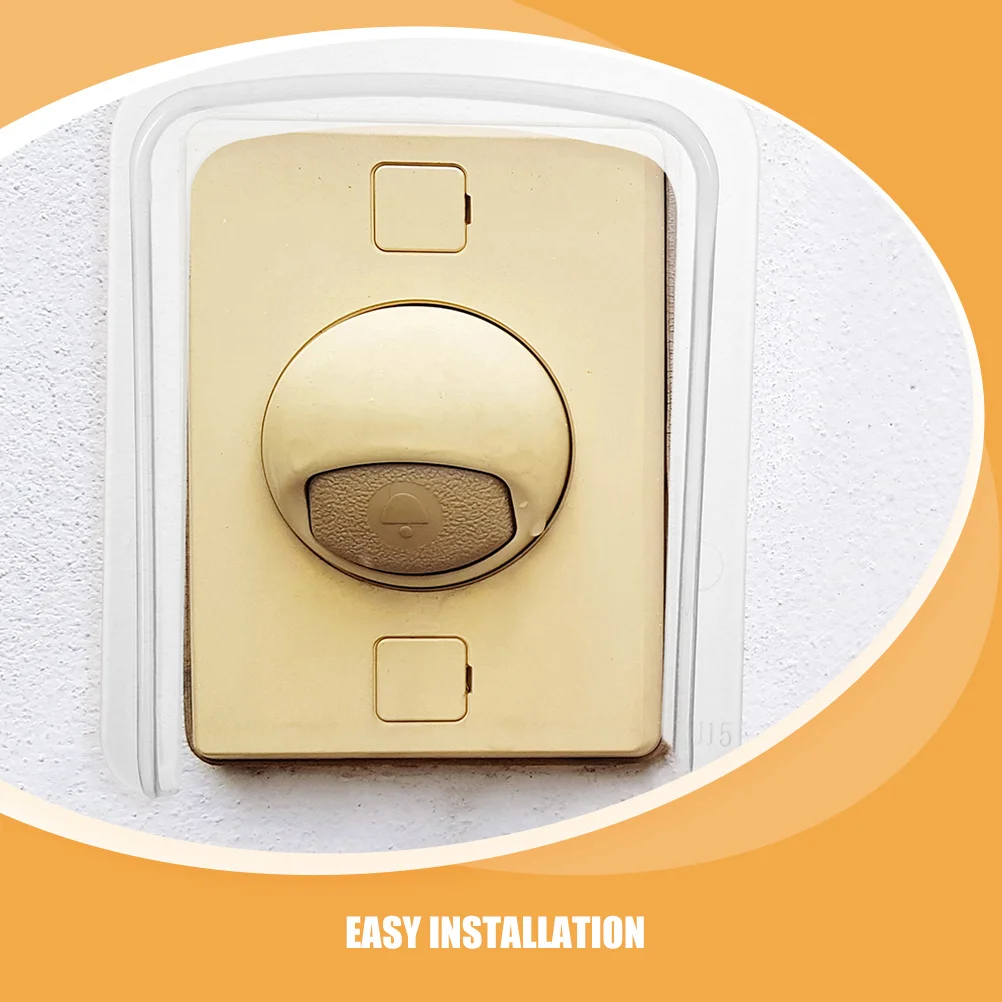 야외 초인종 및 출입 통제기용 방수 초인종 레인 커버 보호대 2개