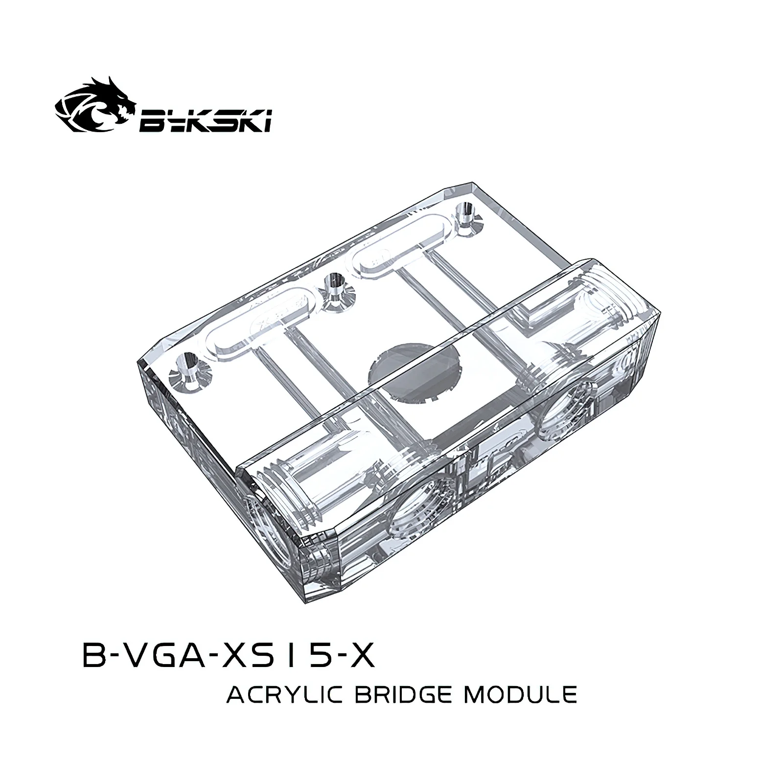 Bykski VGA-XS15-QSQUALL conectar módulo para gpu bloco