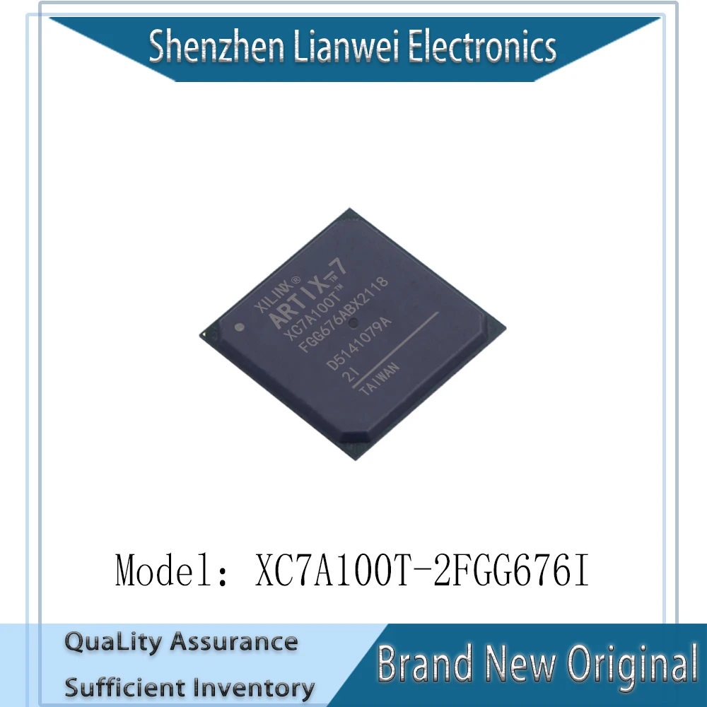 

100% New Original XC7A100T-2FGG676I XC7A100T IC Chipset FBGA-676