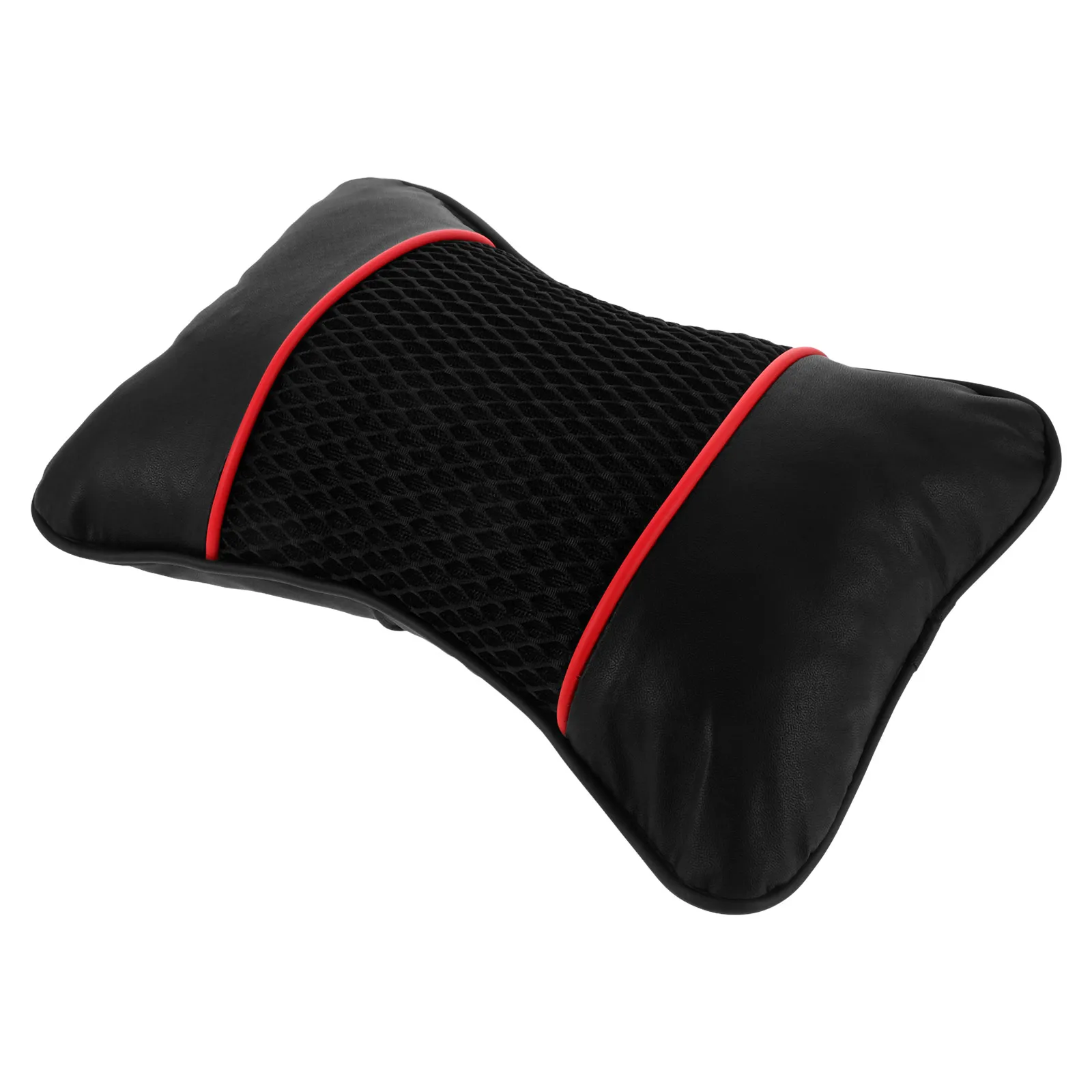 

Headrest Car Neck Pillow for Driving Sleeping Polyester Mesh High Elasticity Adjustable Height Universal Installation Car Seat