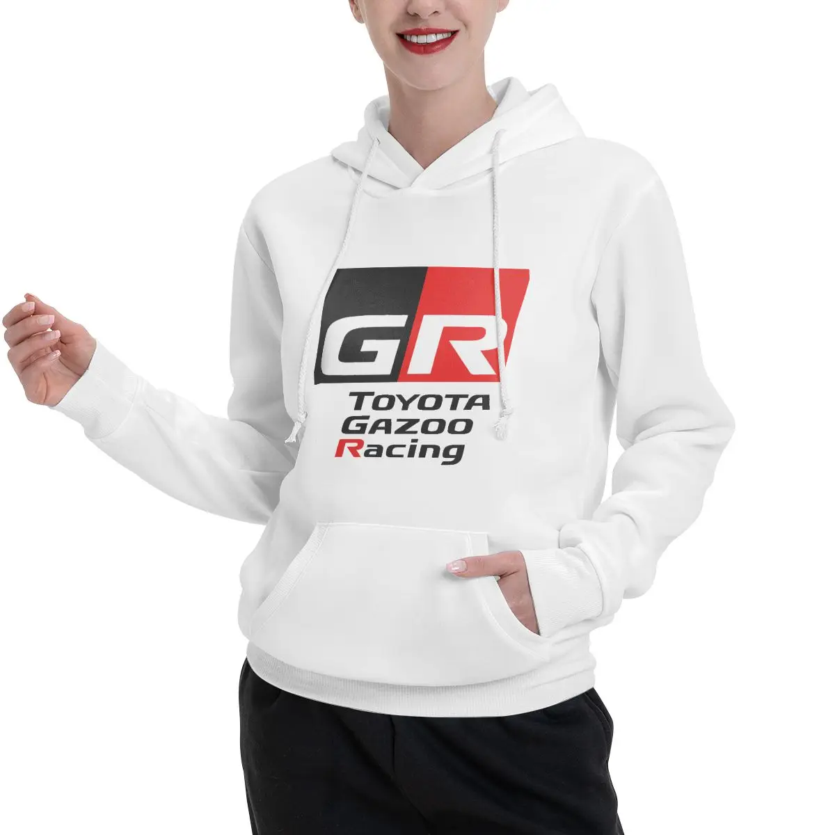 GR Gazoo Racing Polyester Hoodie Men\'s Women\'s Sweater Size XXS-3XL