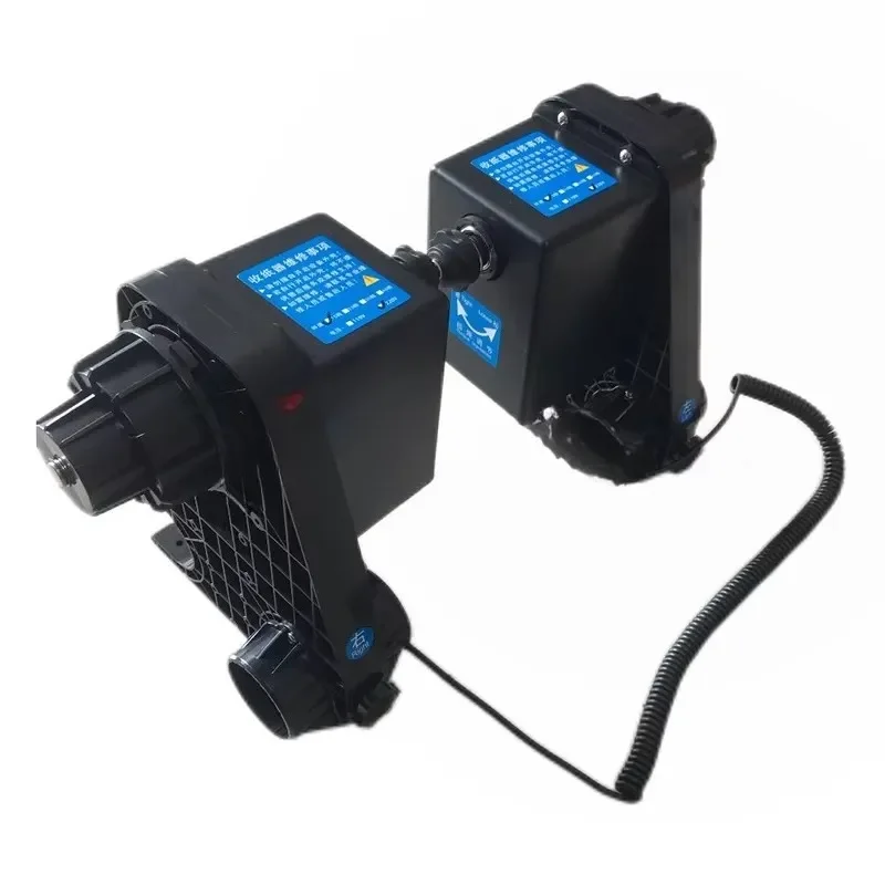 one set double power paper roller kit for printer roller take up system with double motor