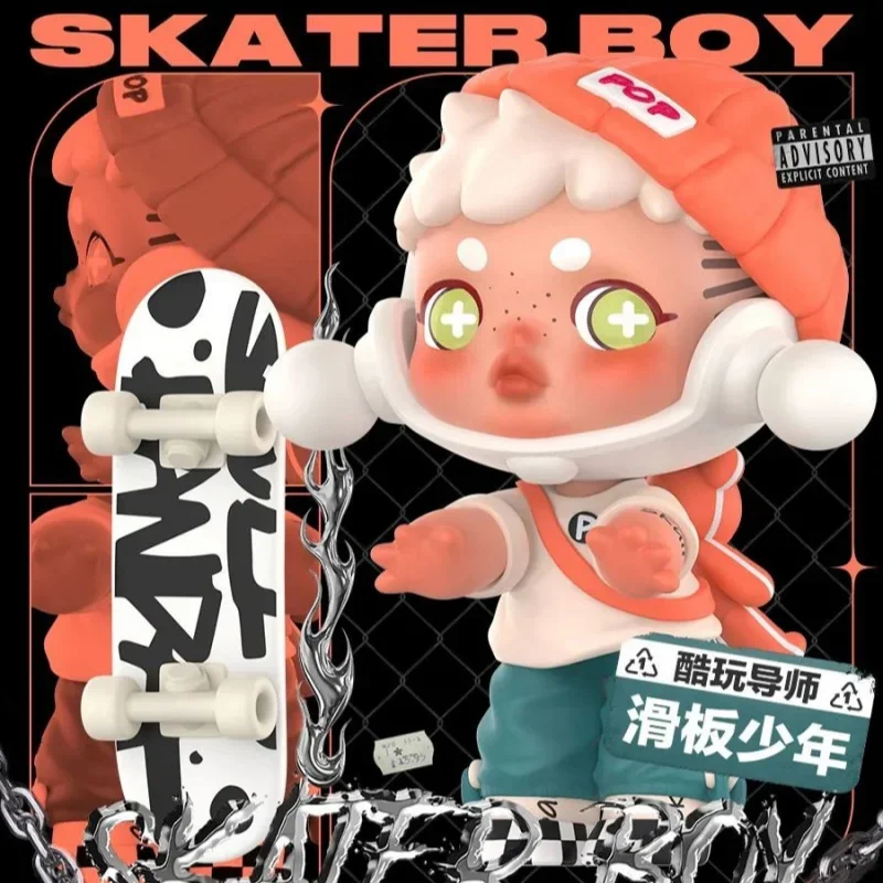 

POP MART Skullpanda Panda модная слепая коробка игрушки Mystery Box Mistery фигурка-сюрприз милая модель подарок на день рождения