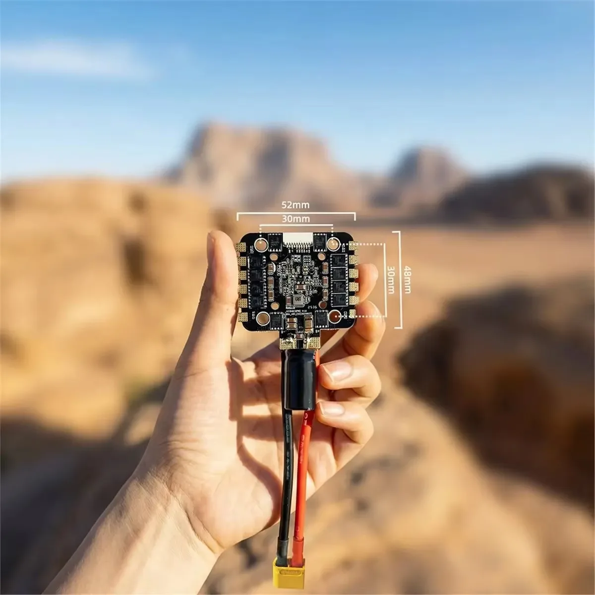 ViVaS New 4-in-1 AM32-80A Power Module Connector For Pix Crossflight Flight Controller Replacement With Connect Cable Parts