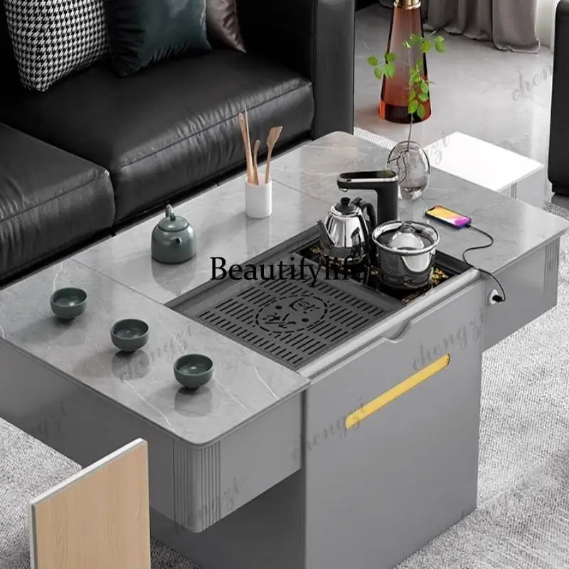 Klassische Couchtische, multifunktionale chinesische nordische Vintage-Couchtische, Designer-Couchtische aus Holz,