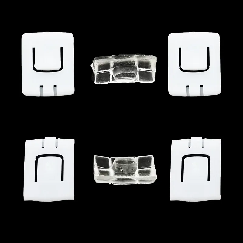 6X Seat Fastener Rail Runner Clip Bracket Sliders Guide For Audi Seat VW Golf Jetta MK1 MK2 MK3 435881203A 171881213B 191881213