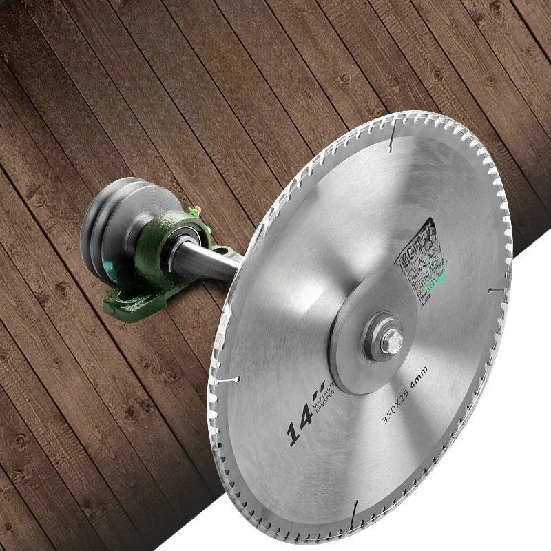 Simple Woodworking Table Saw Spindle Assembly Table Drama Seat Shaft Assembly Shaft Push Drama Seat Bearing Seat Saw Shaft