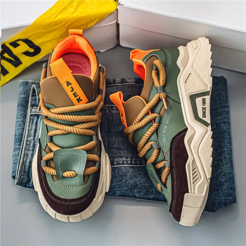 남성 스포츠 캐주얼 신발 - 하이킹, 트레이닝, 스케이트보드에 편안하고 트렌디한