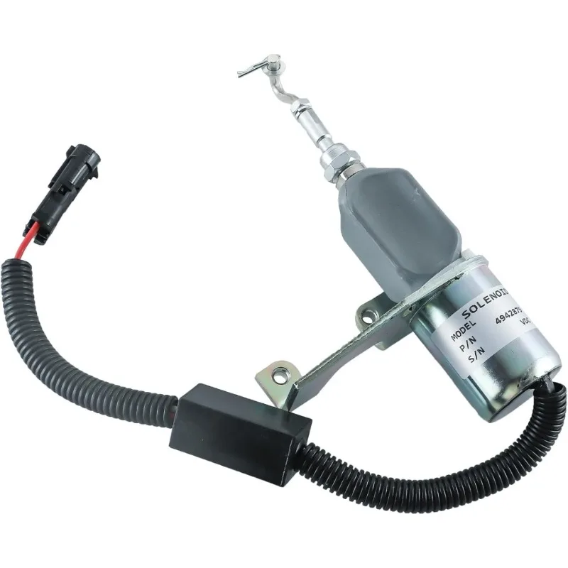 

4942879 Соленоид отключения топлива 5295567 D59-002-01A для дизельного двигателя Cummins 6CT 24 В постоянного тока