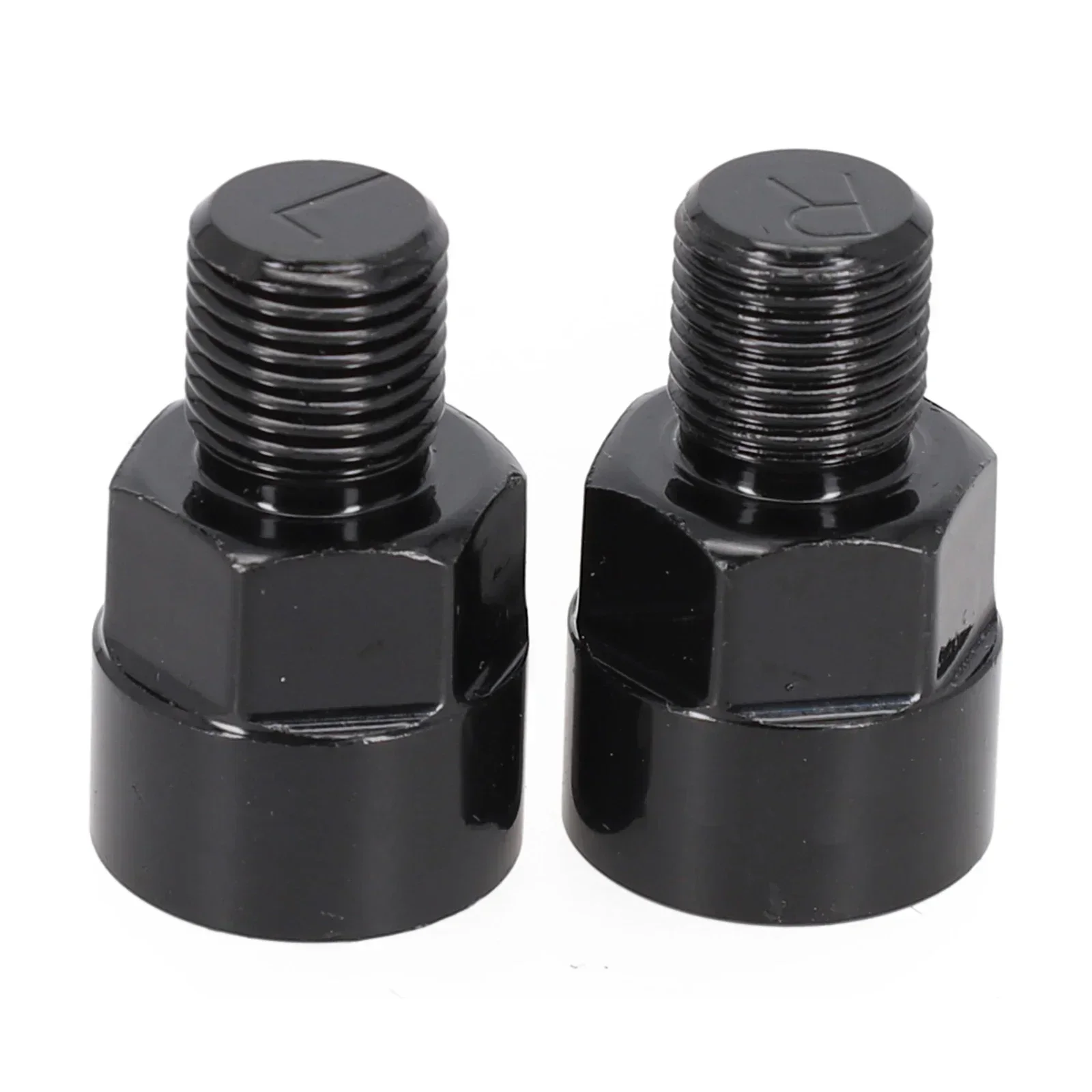 

1pair Bicycle Pedal Adapter Aluminum Alloy Fits 9/16 Inch Pedals 1/2 Inch Cranks Convert Axle Extender Bicycle Accessories