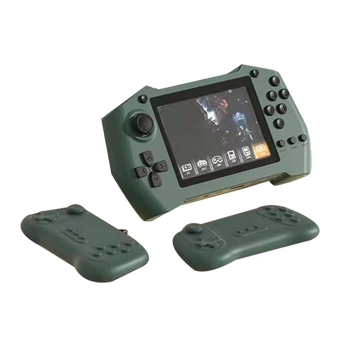 

T06C-DY14 Ретро игровая консоль + 2xручки 32G 10000 игр Портативная игровая консоль поддерживает двух игроков 10000 мАч Power Bank C