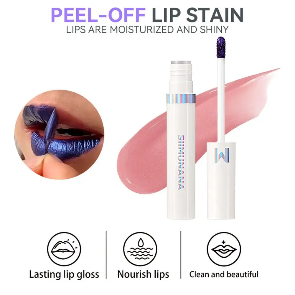ترطيب المسيل للدموع ملمع الشفاه مقاوم للماء غير عصا كوب تقشر أحمر الشفاه السائل المضادة للتجفيف طويلة الأمد المسيل للدموع الشفاه الصقيل #2