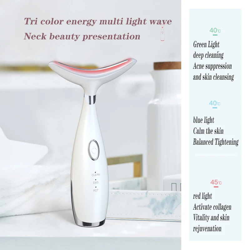 Gezichtsliftapparaat Nek Gezichtsoogmassage Gezicht Slanker Schoonheid Huidverstrakking Rimpel Anti-aging Dunne gezichtsmassager Thuisgebruik