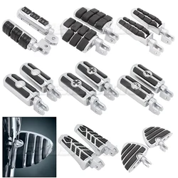 Motorcycle Front & Rear Footrests Foot Pegs For Yamaha V-Star XVS650 XVS950 XVS1100 Virago XV750 XV1100 Stryker V-Max Bolt