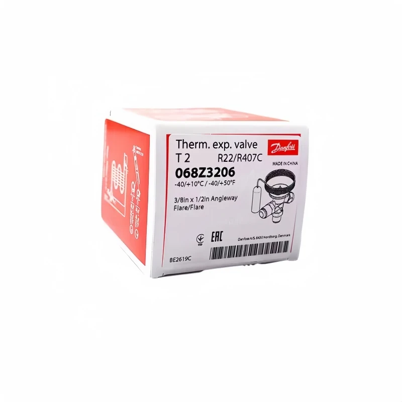 Vannes d'expansion en acier inoxydable pour accessoires d'application générale pour système de réfrigération et de climatisation